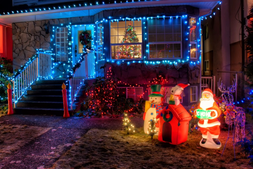christmas home decurating lights dream renew 