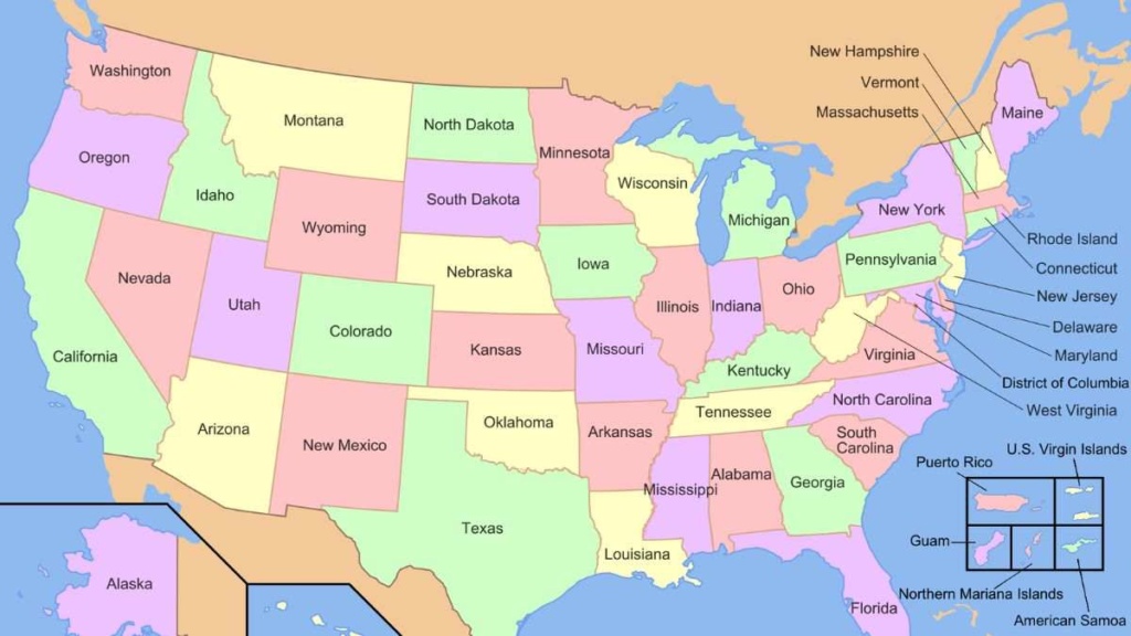 united state map