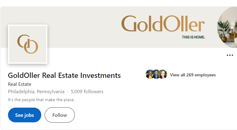 Goldoller Real Estate Investments LinkedIn profile
