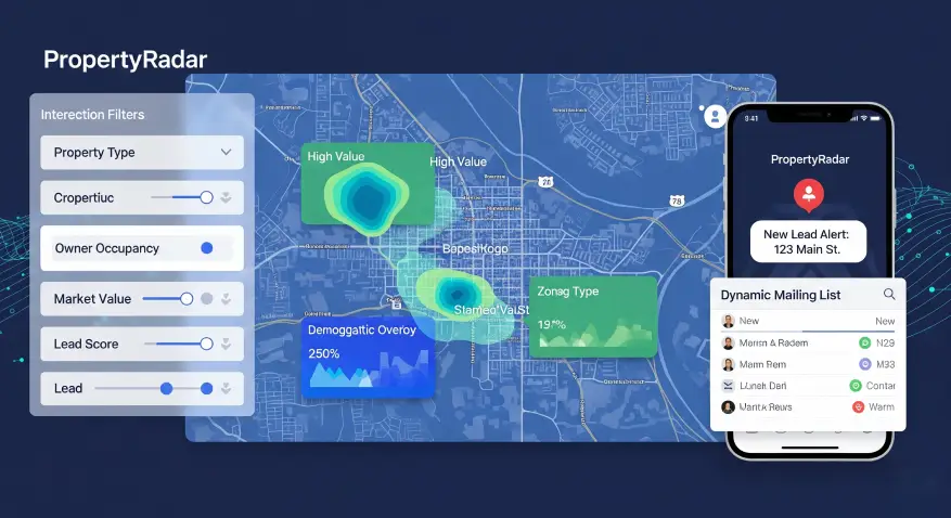 PropertyRadar – Data-Driven Lead Generation